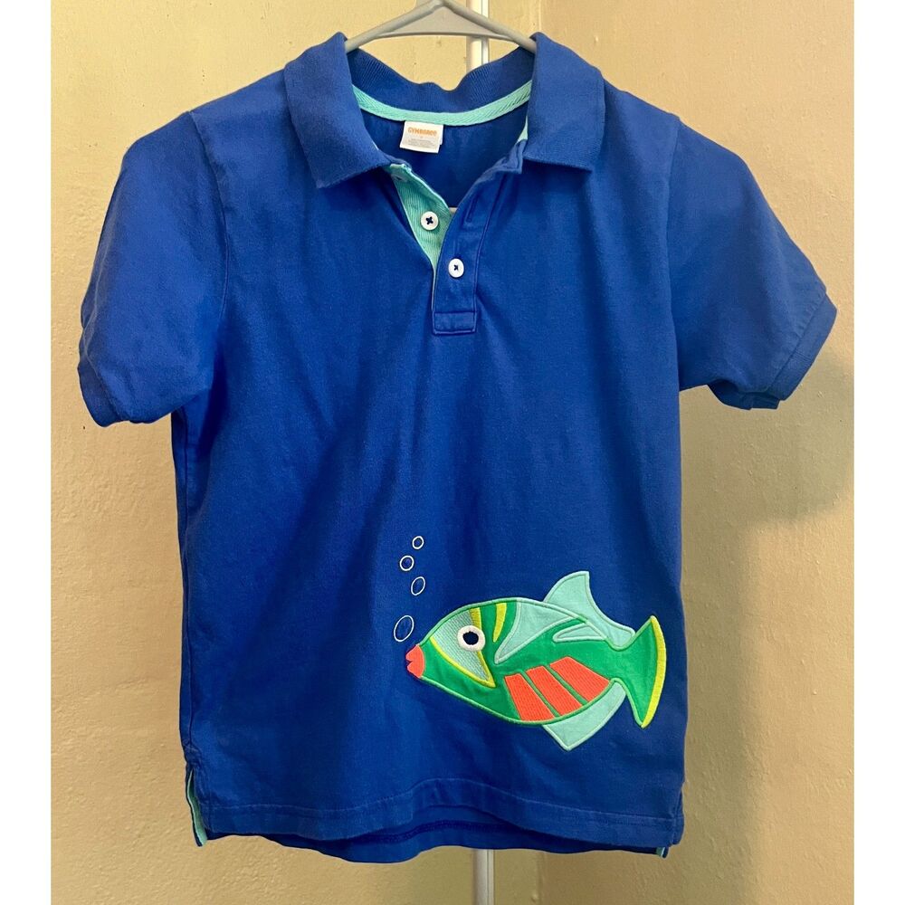 Gymboree Save the Seas boy's polo Size &